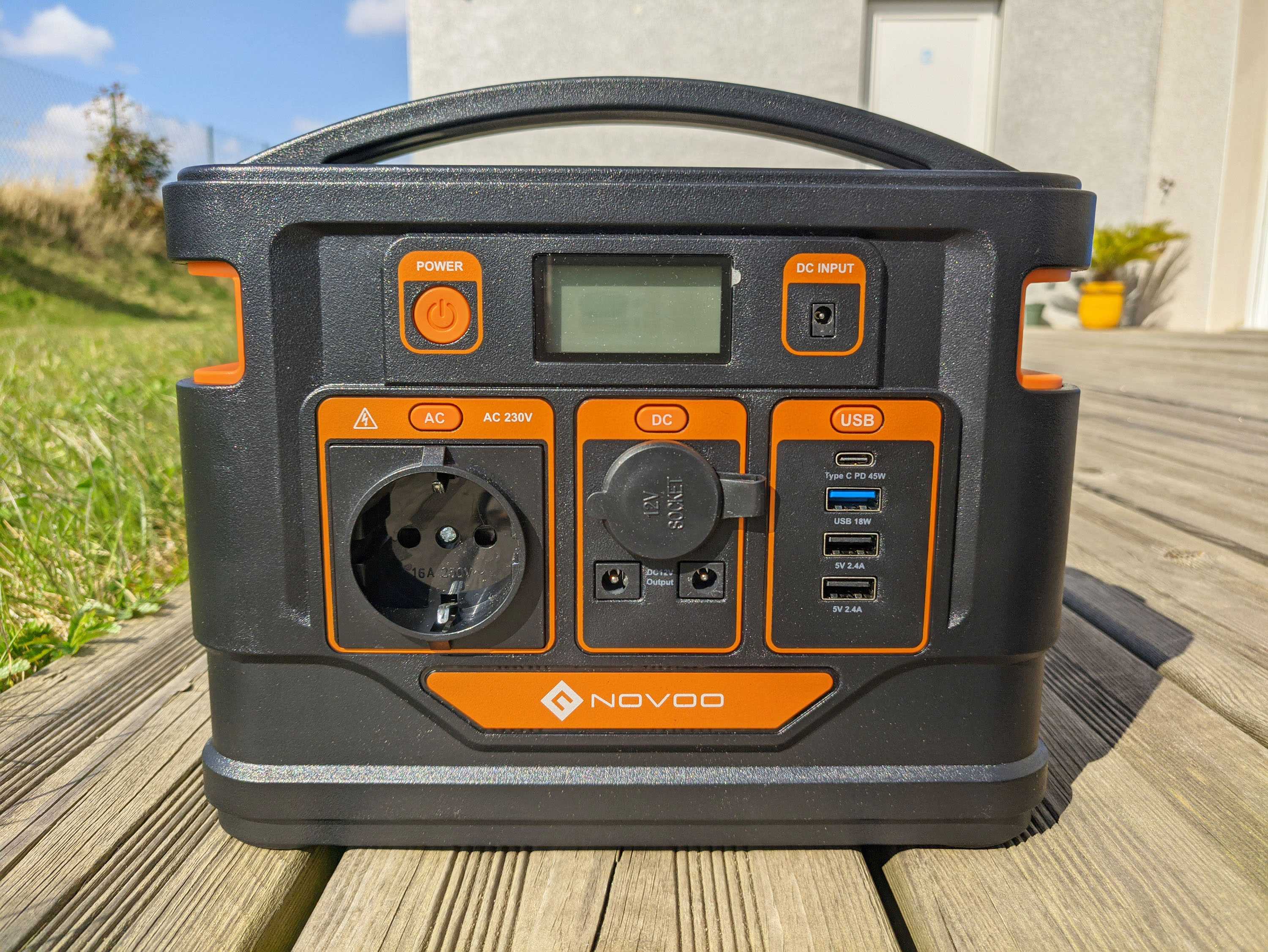 NOVOO Omni: TEST de cette batterie externe/onduleur de 80000mAh, parfait pour le camping ? 6 Novoo Omni Batterie Centrale Electrique Avant
