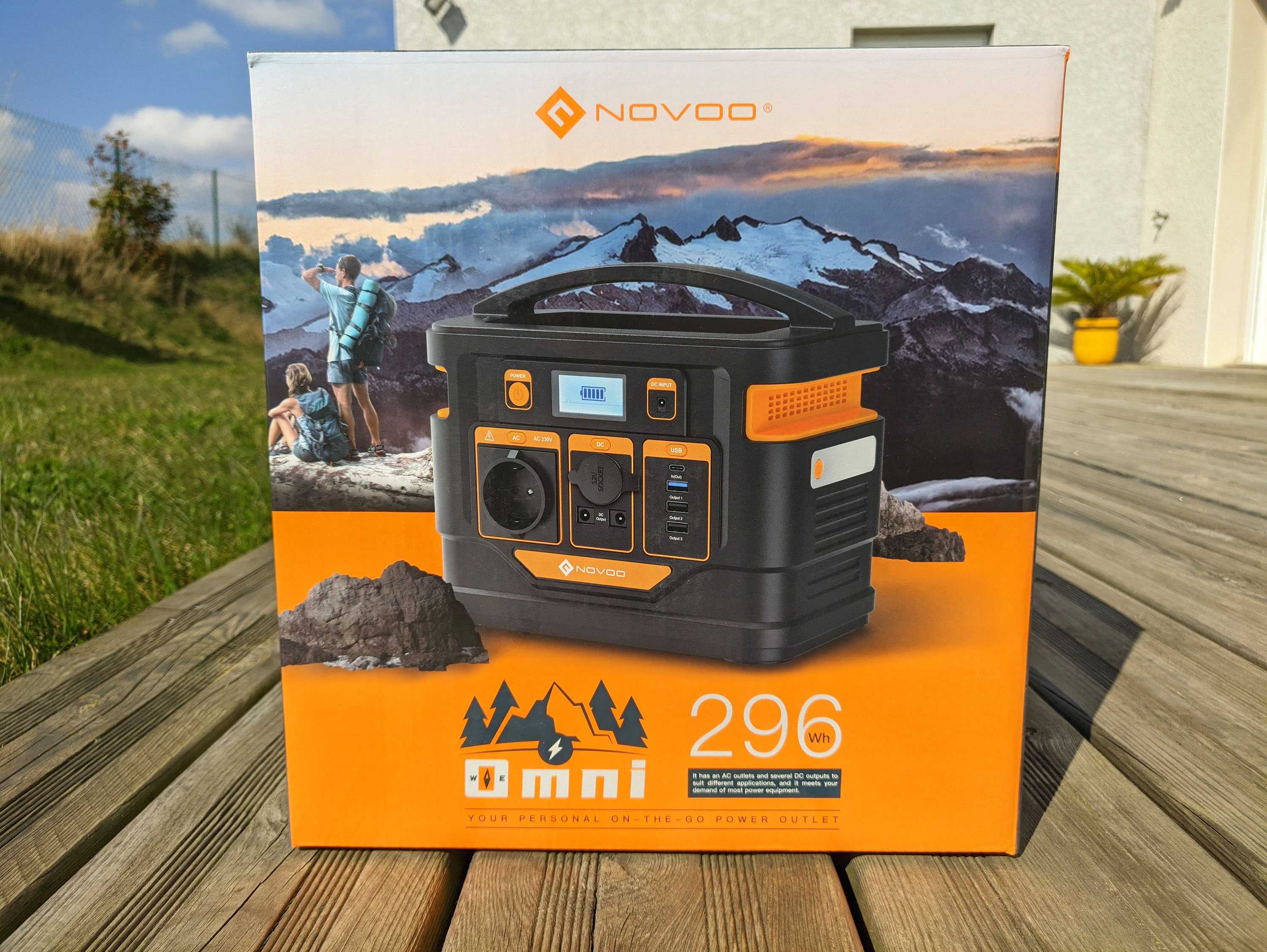 NOVOO Omni: TEST de cette batterie externe/onduleur de 80000mAh, parfait pour le camping ? 2 Novoo Omni Packaging