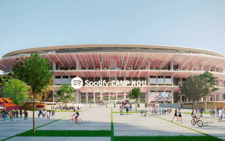 Spotify fait équipe avec le FC Barcelone pour devenir le sponsor principal du club, le stade est renommé "Spotify Camp Nou" 1 Spotify Fait équipe Avec Le Fc Barcelone Pour Devenir Le