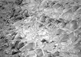 Sur Mars, Il Y A Un Terrain étrange Qui Ressemble