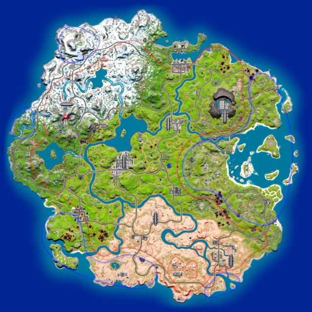 Voici comment la carte Fortnite Season 2 va changer 2 La carte fortnite chapitre 3 saison 2 change tout ce que nous savons