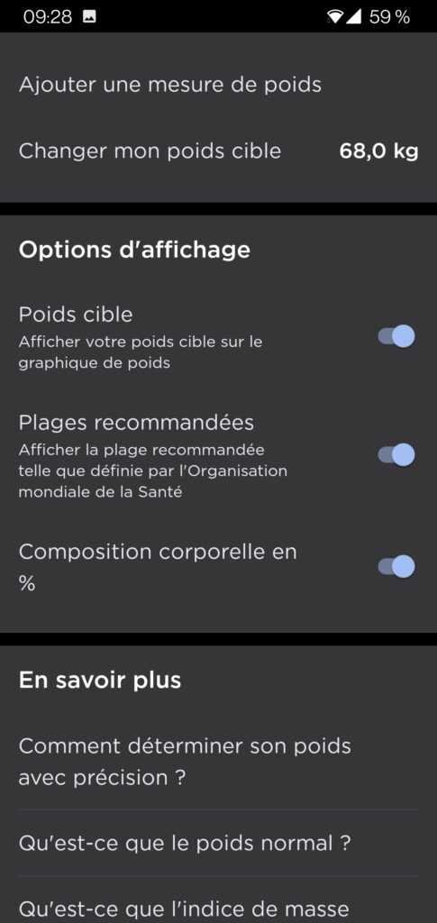 Withings Body Cardio: Test de la balance connectée la plus avancée du monde 32 Withings Body Cardio Health Mesure Poids Cible