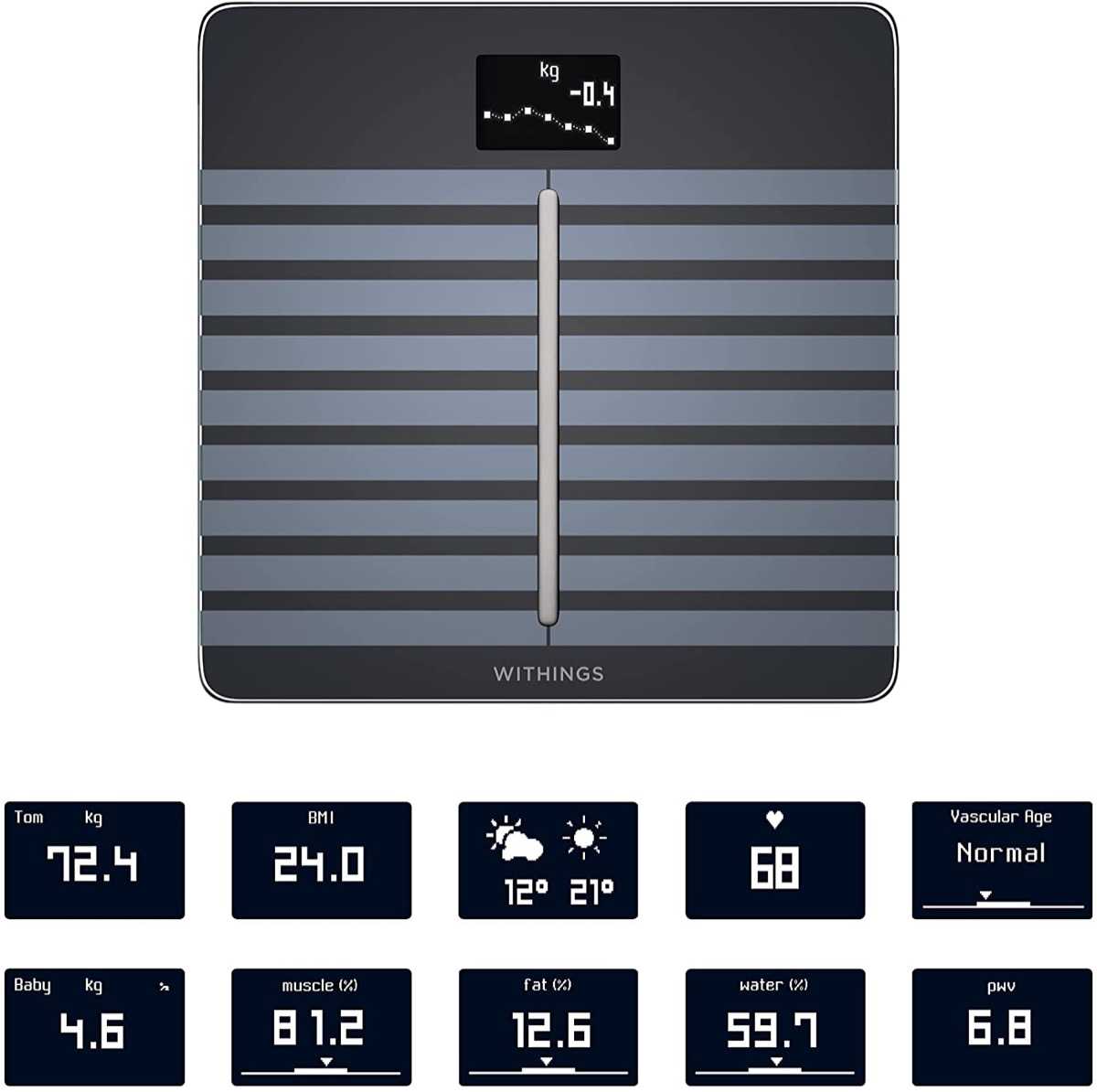 Withings Body Cardio: Test de la balance connectée la plus avancée du monde 29 Withings Body Cardio Health Screen