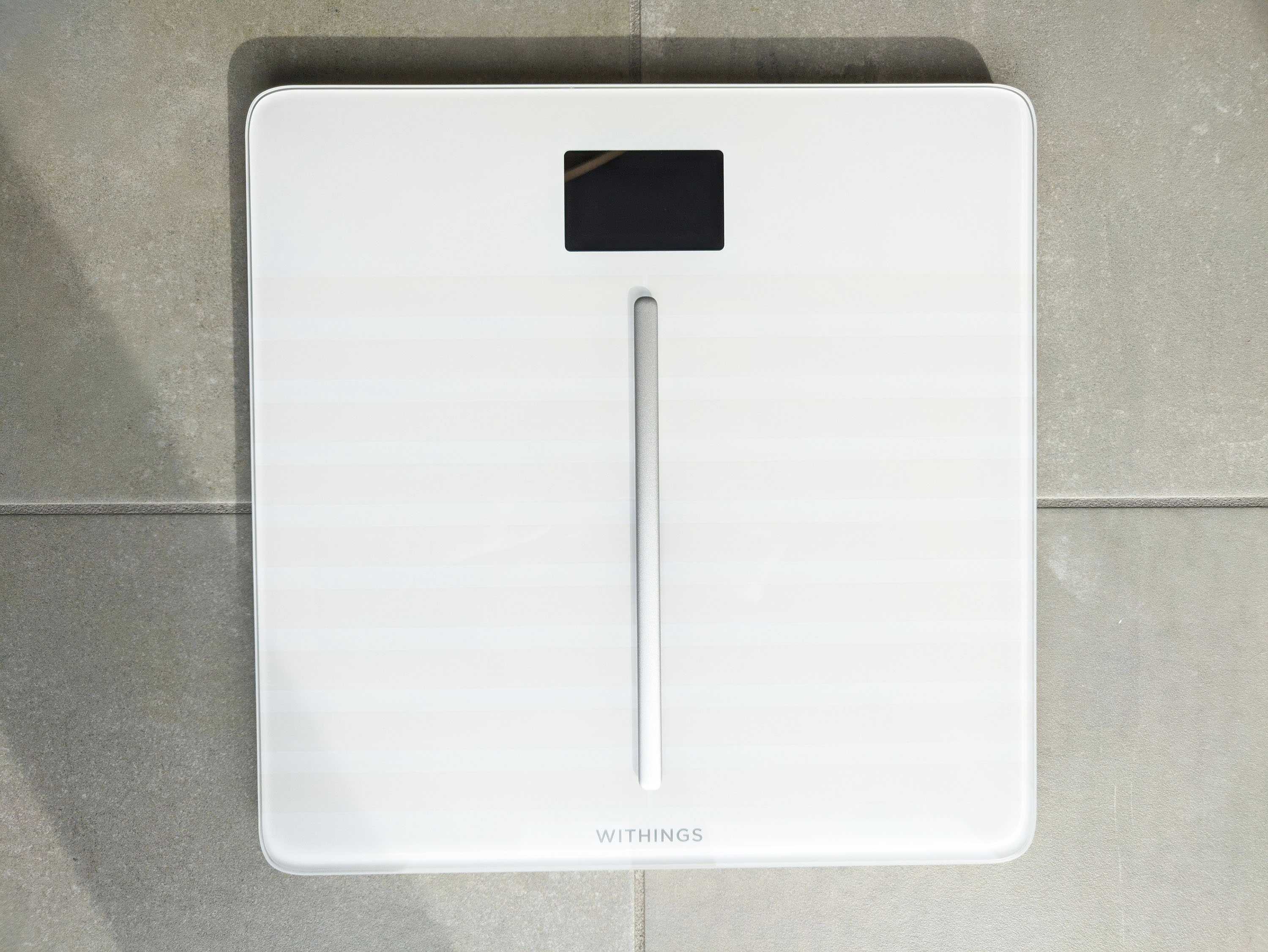 Withings Body Cardio: Test de la balance connectée la plus avancée du monde 6 Withings Body Cardio Dessus