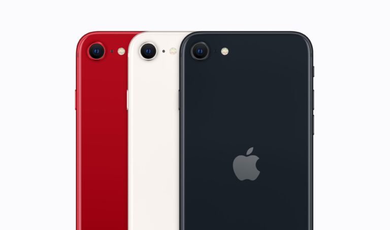 iPhone SE (2022) vs iPhone 12/13 Mini : les petits en comparaison 2 L'iPhone SE n'est pas encore disponible dans une large sélection de couleurs. (Photo : Pomme)