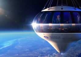 Space Perspective Montre L'intérieur Chic Du Space Lounge