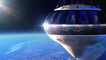 Space Perspective Montre L'intérieur Chic Du Space Lounge