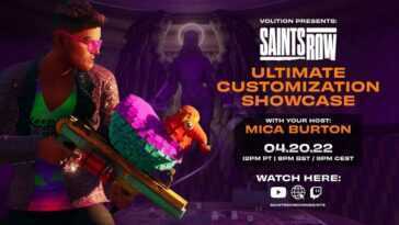 Saints Row Présentera Ses Options De Personnalisation Lors D'un événement