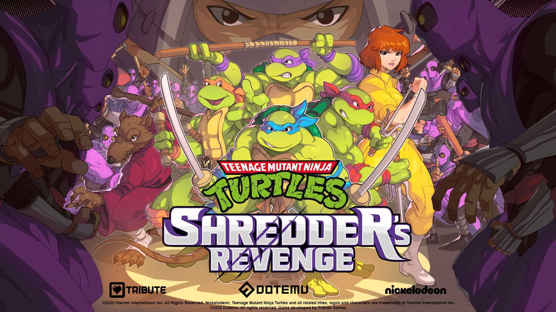 Tmnt : Shredder's Revenge Sera Lancé Cet été Avec Les
