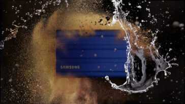 Le SSD portable Samsung T7 Shield peut survivre à une chute de près de 10 pieds 25 Le Ssd Portable Samsung T7 Shield Peut Survivre à Une
