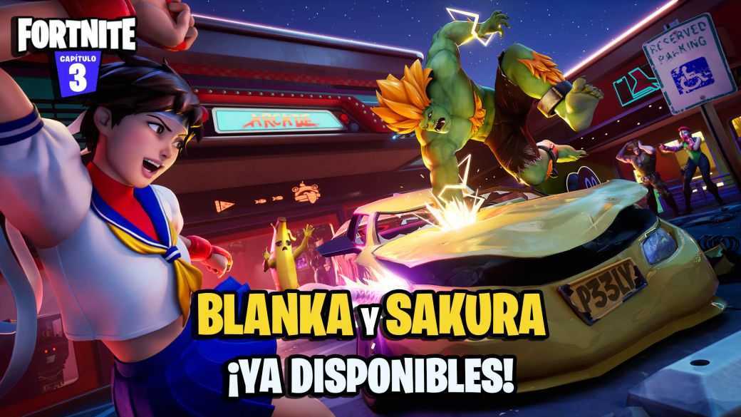 Blanka Et Sakura Arrivent à Fortnite : Comment Obtenir Leurs