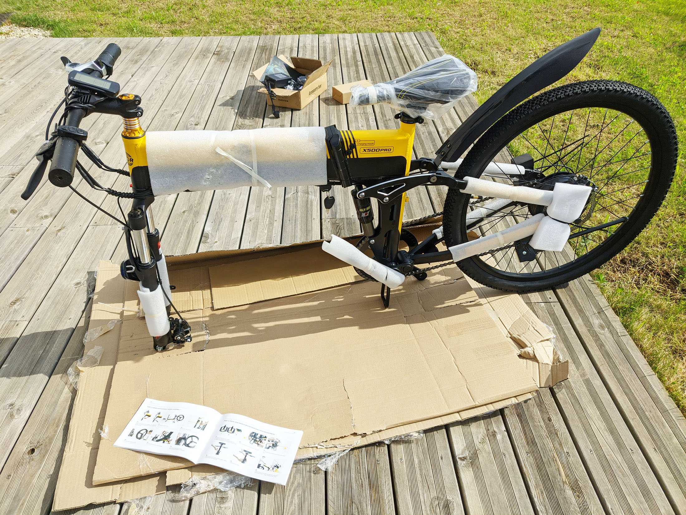 Bezior X500 Pro en TEST: Que vaut ce VTT électrique pliable à 500W (en réduction actuellement) 12 Bezior X500 Pro Test Test Vtt Velo Electrique Gogobest (11)