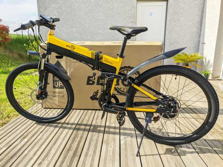 Bezior X500 Pro en TEST: Que vaut ce VTT électrique pliable à 500W (en réduction actuellement) 1 Bezior X500 Pro Test Review Vtt Velo Electrique Gogobest (12)