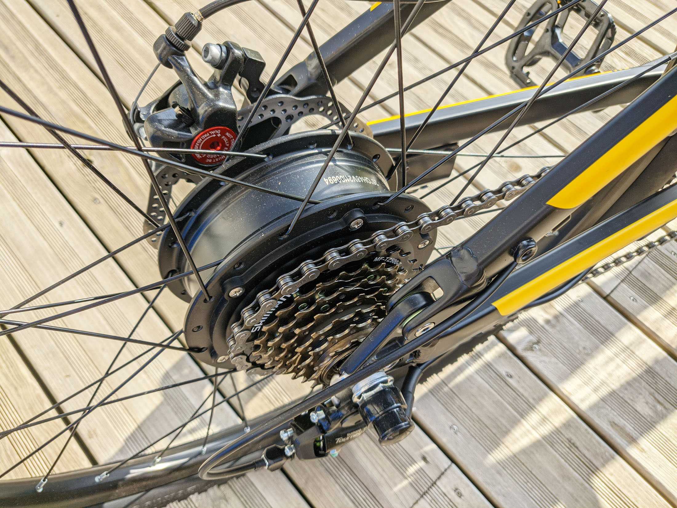 Bezior X500 Pro en TEST: Que vaut ce VTT électrique pliable à 500W (en réduction actuellement) 24 Bezior X500 Pro Test Test Vtt Velo Electrique Gogobest (14)