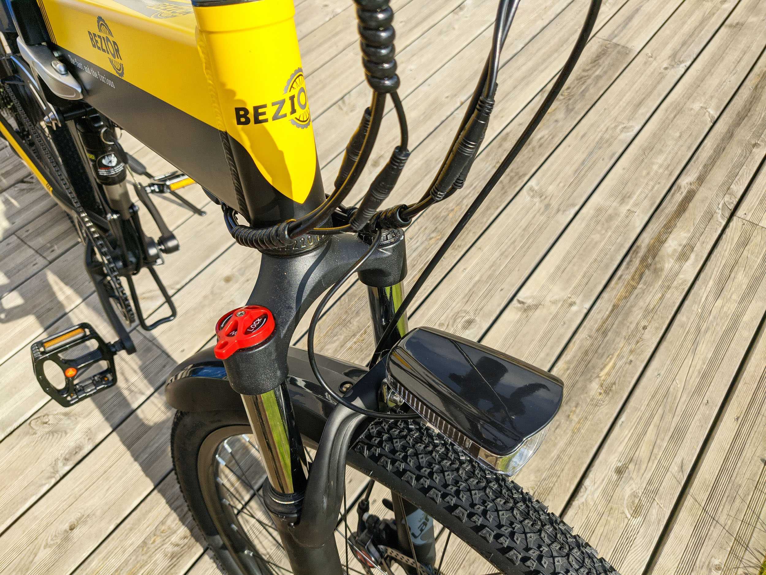 Bezior X500 Pro en TEST: Que vaut ce VTT électrique pliable à 500W (en réduction actuellement) 21 Bezior X500 Pro Test Test Vtt Velo Electrique Gogobest (17)