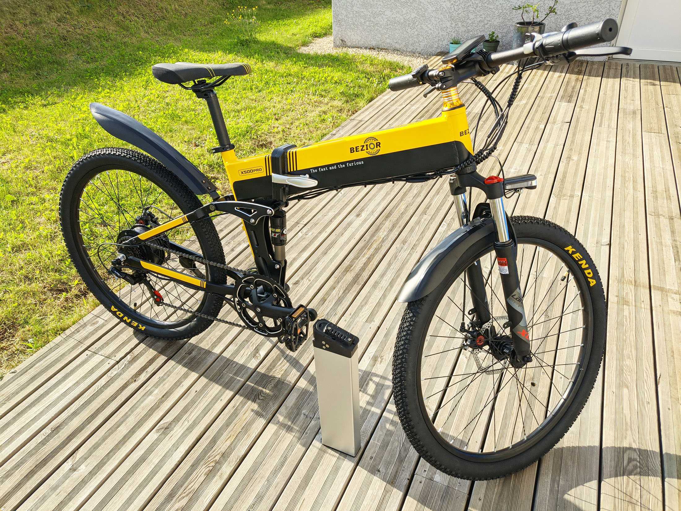 Bezior X500 Pro en TEST: Que vaut ce VTT électrique pliable à 500W (en réduction actuellement) 30 Bezior X500 Pro Test Test Vtt Velo Electrique Gogobest (49)