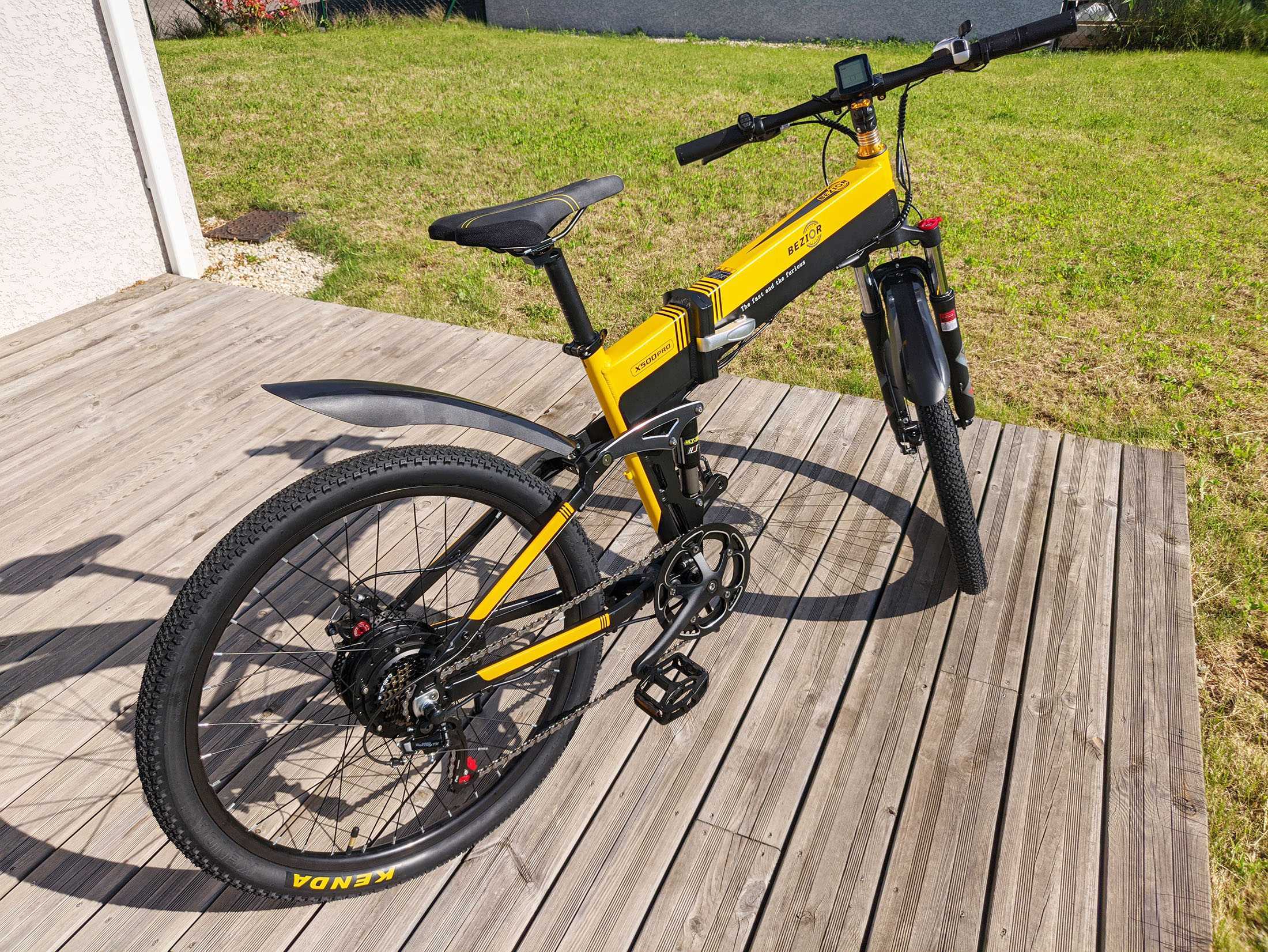 Bezior X500 Pro en TEST: Que vaut ce VTT électrique pliable à 500W (en réduction actuellement) 38 Bezior X500 Pro Test Test Vtt Velo Electrique Gogobest (58)