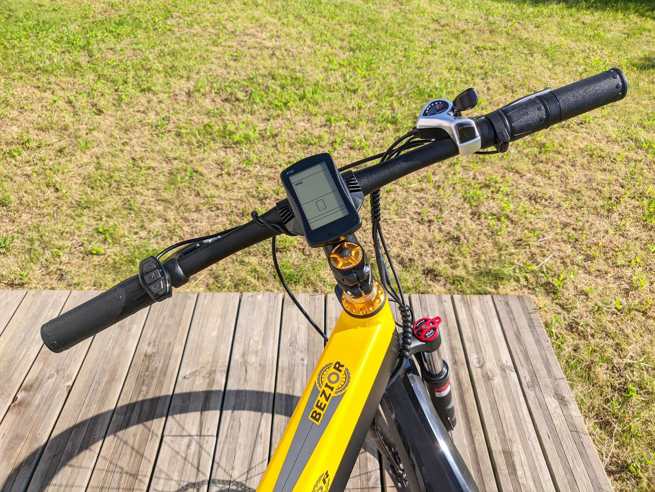 Bezior X500 Pro en TEST: Que vaut ce VTT électrique pliable à 500W (en réduction actuellement) 22 Bezior X500 Pro Test Test Vtt Velo Electrique Gogobest (59)