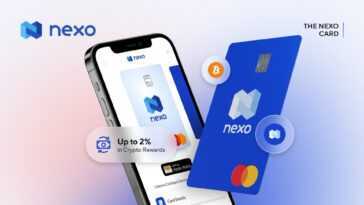 Lancement De Mastercard Et Nexo "crypté" Carte De Crédit