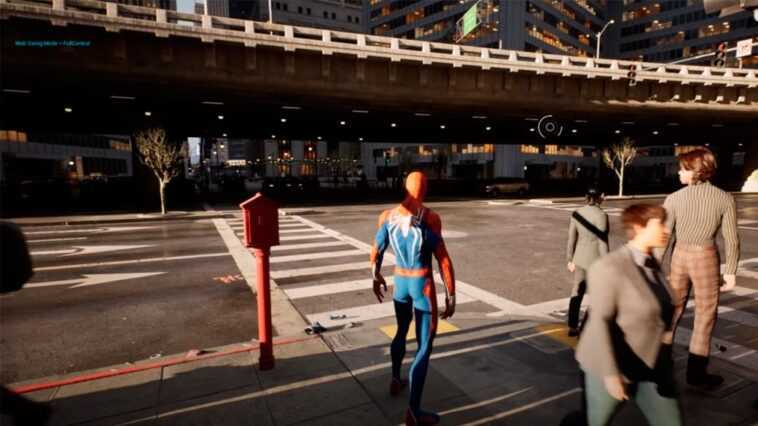 Voici comment Spider-Man se déplace avec Unreal Engine 5 à travers The Matrix Awakens 1 Voici Comment Spider Man Se Déplace Avec Unreal Engine 5 à