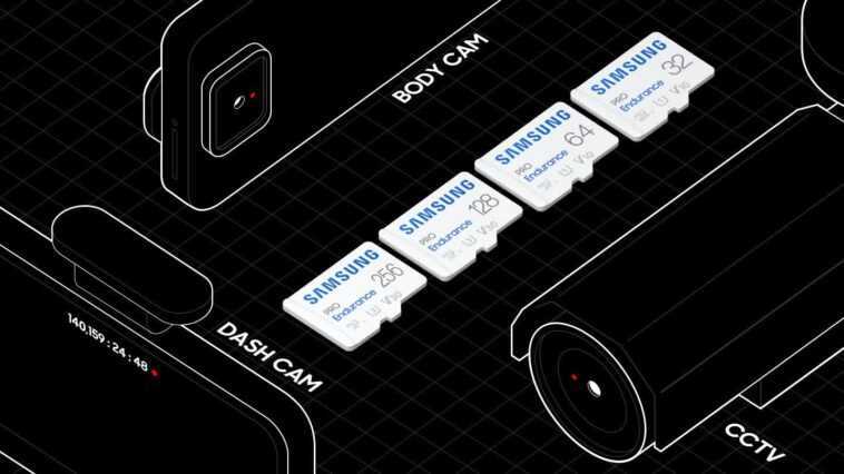 Les cartes microSD Samsung Pro Endurance offrent jusqu'à 16 ans d'enregistrement continu 1 Les Cartes Microsd Samsung Pro Endurance Offrent Jusqu'à 16 Ans
