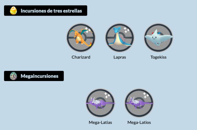Raids d'aventures aériennes de l'événement Pokémon GO