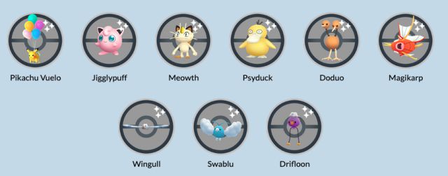 Événement Pokémon GO Wild Aventures aériennes