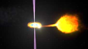 Des astronomes découvrent une étoile à neutrons dévorant sa compagne naine brune "veuve noire" système binaire 17 Des Astronomes Découvrent Une étoile à Neutrons Dévorant Sa Compagne