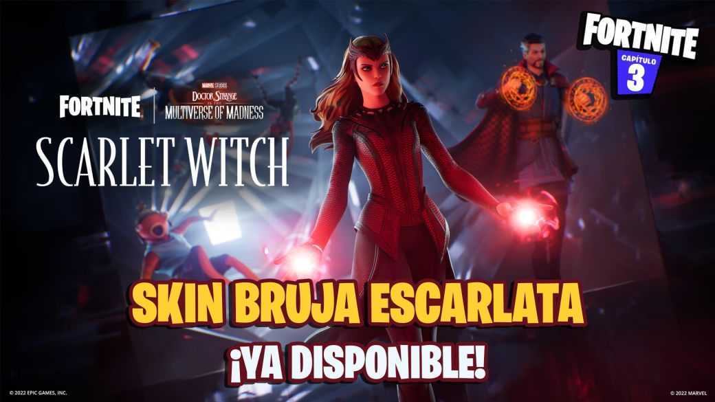 Comment Obtenir Scarlet Witch / Wanda Maximoff à Fortnite