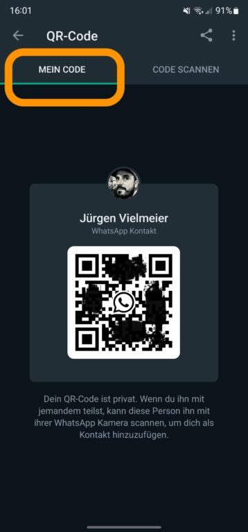 WhatsApp : ajoutez simplement de nouveaux contacts via le code QR 4 1651831240 344 WhatsApp ajoutez simplement de nouveaux contacts via le code