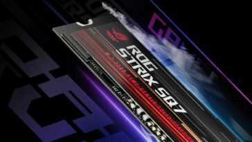 Le premier SSD Asus sera le ROG Strix SQ7, un disque PCIe 4.0 de 1 To 1 Le Premier Ssd Asus Sera Le Rog Strix Sq7, Un