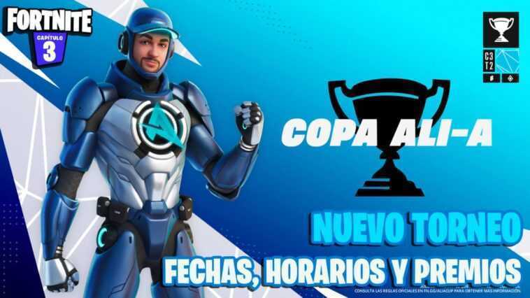 Ali-A Cup à Fortnite: comment participer et obtenir votre skin gratuitement 1 Ali A Cup à Fortnite: Comment Participer Et Obtenir Votre Skin