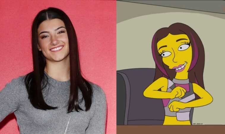 Tiktoker Charli D'Amelio est devenu un personnage des Simpsons 1 Tiktoker Charli D'amelio Est Devenu Un Personnage Des Simpsons