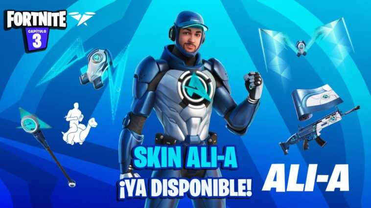 Skin Ali-A dans Fortnite: comment l'obtenir 1 Skin Ali A Dans Fortnite: Comment L'obtenir