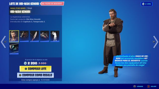 Comment obtenir le skin Obi-Wan Kenobi dans Fortnite 5 fortnite obi-wan kenobi skin obi wan star wars comment l'obtenir