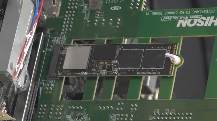 Phison présente le SSD PCIe 5.0 basé sur son nouveau contrôleur, atteint des vitesses de 12 Go/s 1 Phison Présente Le Ssd Pcie 5.0 Basé Sur Son Nouveau