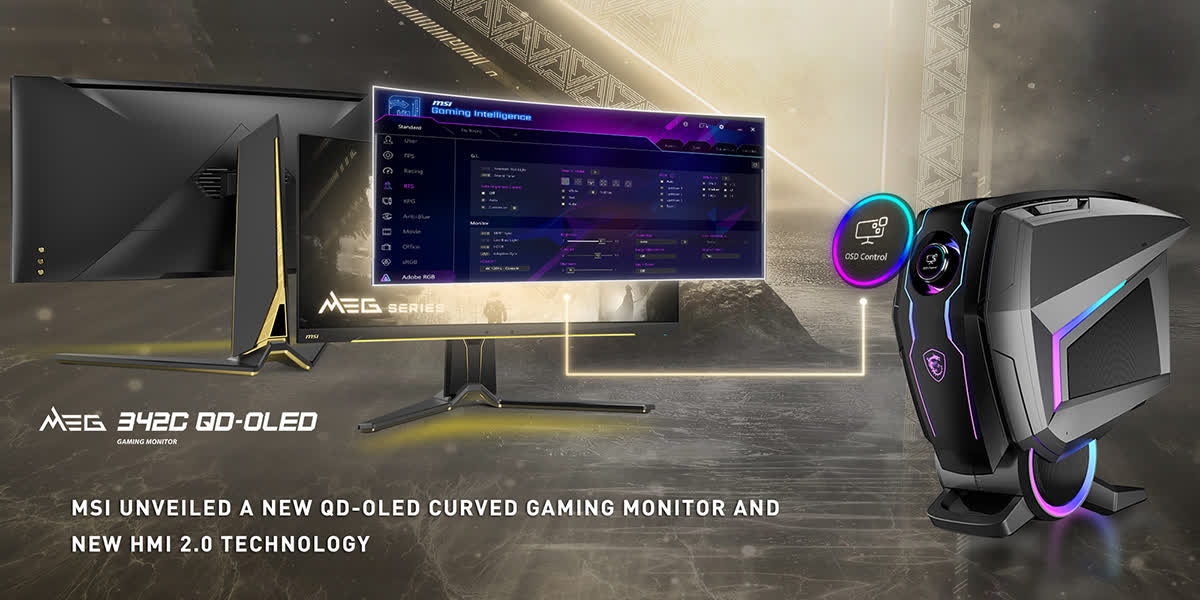 MSI dévoile un moniteur incurvé QD-OLED de 34 pouces avec un taux de rafraîchissement de 175 Hz et une résolution UWQHD 3 1653837849 124 MSI devoile un moniteur incurve QD OLED de 34 pouces avec