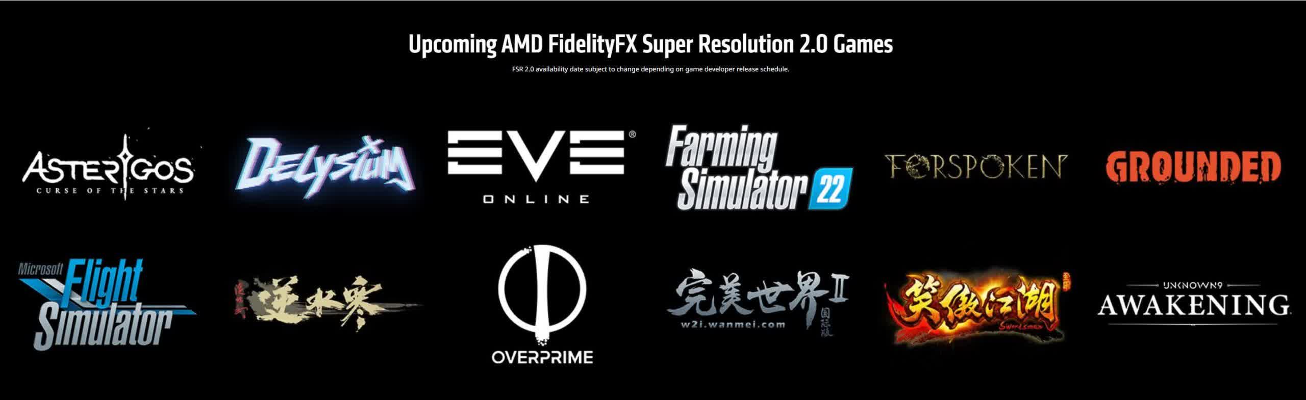 AMD dévoile la gamme initiale de jeux FSR 2.0, dont Microsoft Flight Simulator 2 AMD devoile la gamme initiale de jeux FSR 20 dont