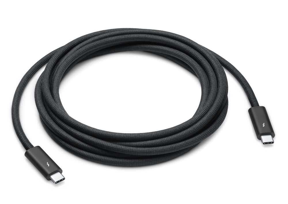 Apple commence à vendre des câbles Thunderbolt 4 de trois mètres de long pour 159 $ 2 Apple commence a vendre des cables Thunderbolt 4 de trois
