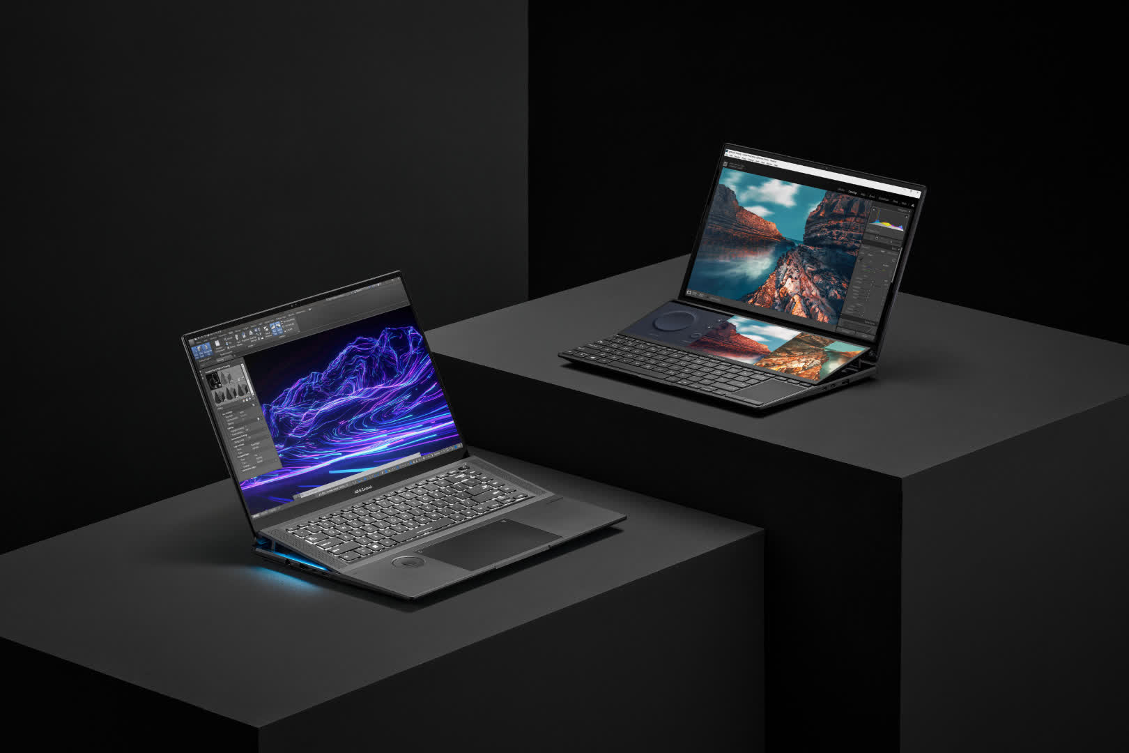 Asus actualise la série Zenbook Pro avec des écrans OLED, un silicium Intel à 14 cœurs et les derniers GPU RTX 2 Asus actualise la serie Zenbook Pro avec des ecrans OLED