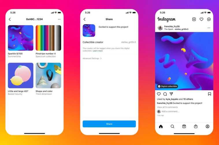 Instagram commencera à tester les NFT avec certains utilisateurs cette semaine 1 Instagram Commencera à Tester Les Nft Avec Certains Utilisateurs Cette
