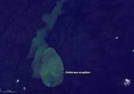 La Nasa Capture L'éruption Du "sharkano", Le Volcan Sous Marin Habité