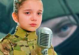 La Baby Star Ukrainienne Ameli A Perdu Son Grand Père Pendant