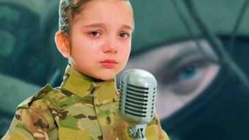 La Baby Star Ukrainienne Ameli A Perdu Son Grand Père Pendant