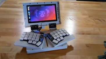 Le Chonky Palmtop basé sur Pi est un PC de type ordinateur portable avec un clavier pliable 15 Le Chonky Palmtop Basé Sur Pi Est Un Pc De