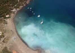 Parce Que L'eau Autour De L'île De Vulcano A Changé