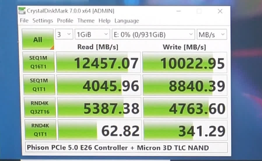 Phison présente le SSD PCIe 5.0 basé sur son nouveau contrôleur, atteint des vitesses de 12 Go/s 2 Phison presente le SSD PCIe 50 base sur son nouveau