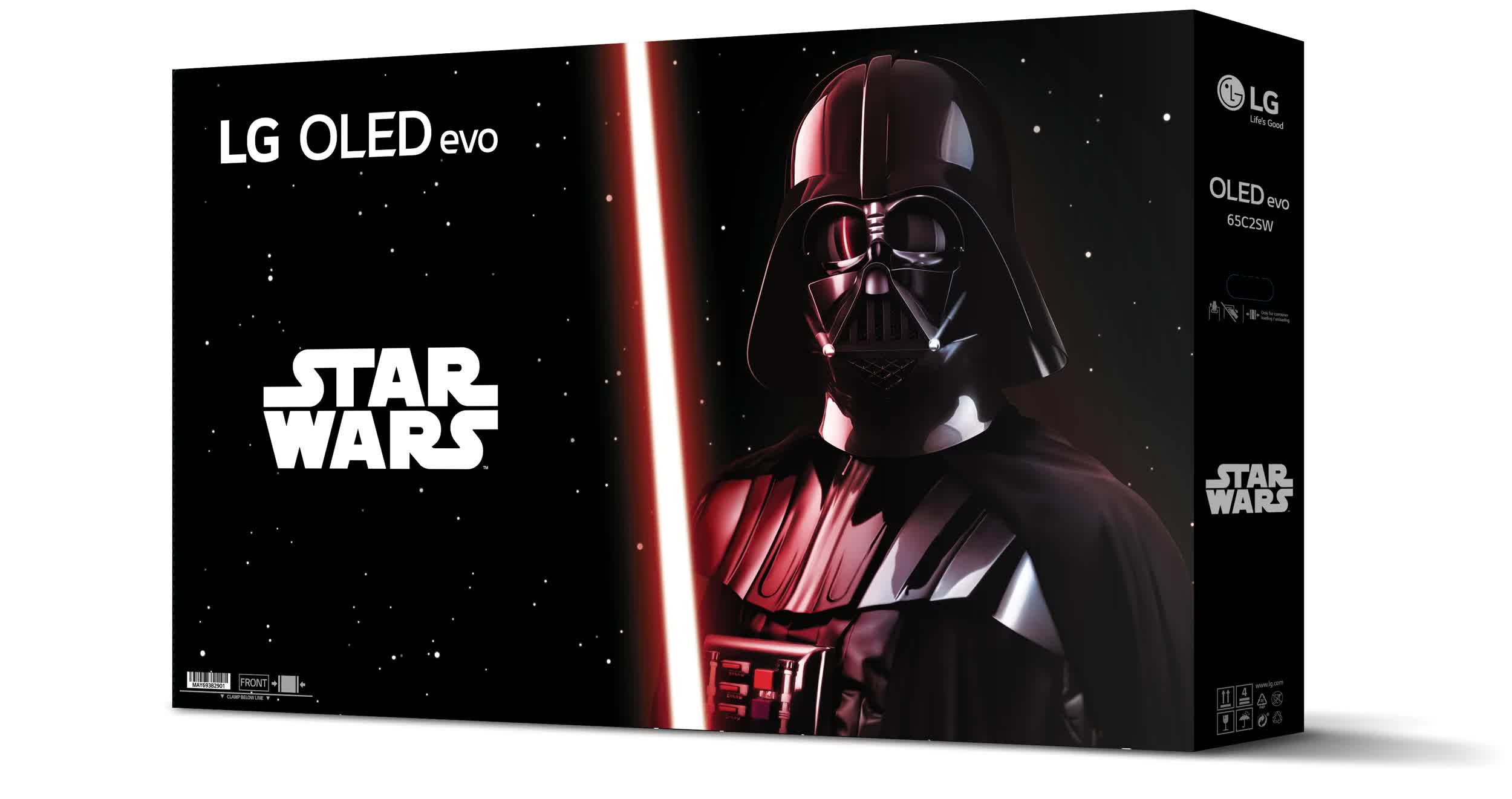 Ressentez la force avec ce téléviseur LG C2 OLED sur le thème de Star Wars 2 Ressentez la force avec ce televiseur LG C2 OLED sur