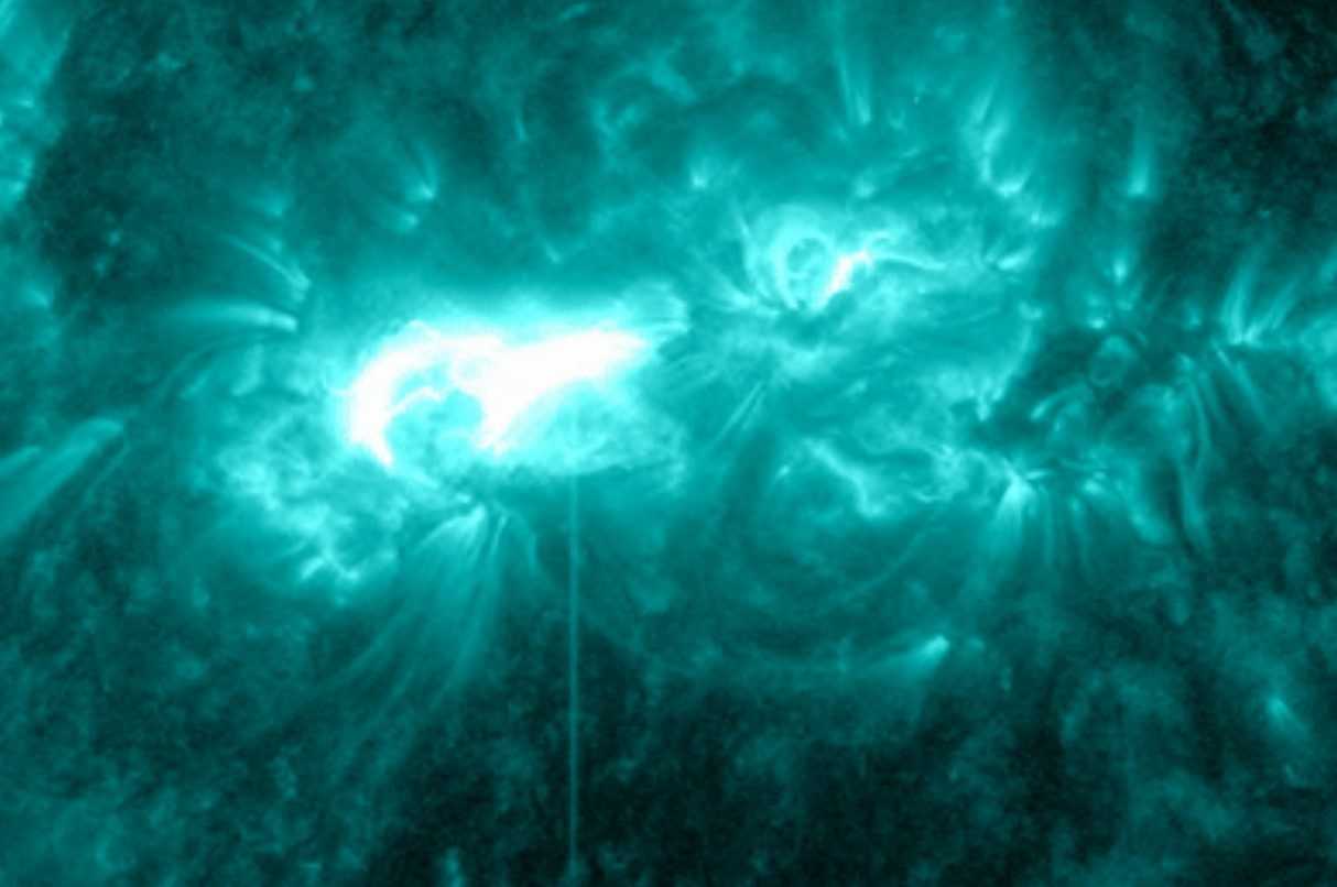 Une Tache Solaire Géante Double De Taille En 24 Heures