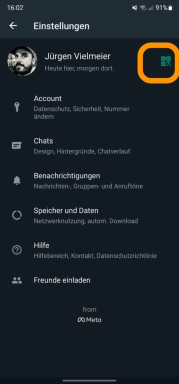 WhatsApp : ajoutez simplement de nouveaux contacts via le code QR 2 WhatsApp ajoutez simplement de nouveaux contacts via le code